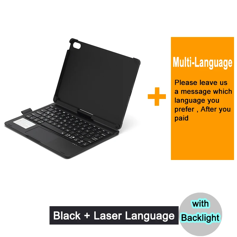 حافظة لوحة المفاتيح السحرية بلوتوث لجهاز iPad الجي...