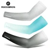 ROCKBROS Arm Sleeves Gradient Color Running Fishing Sunscreen Sleeve Summer Cool Quick Dry Breathable Ice Silk Cycling Equipment 1