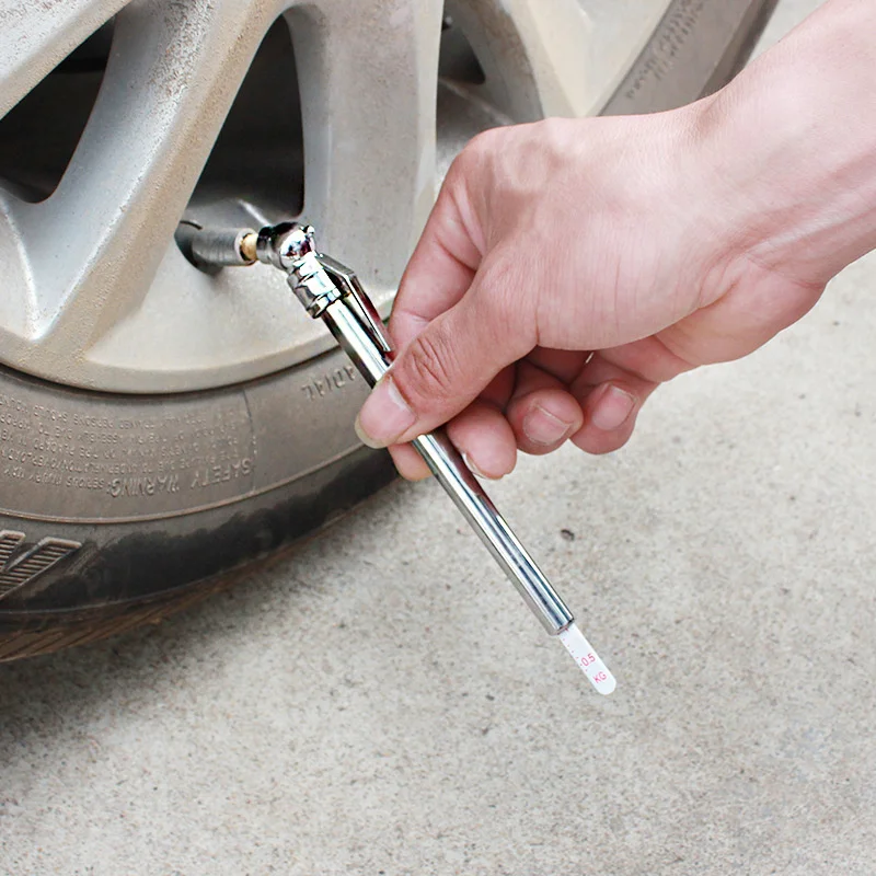 

Tire Pressure Gauge Portable Easy To Use Long Lasting Fall-resistant And Wear-resistant Accurate Readings Auto Parts Reliable