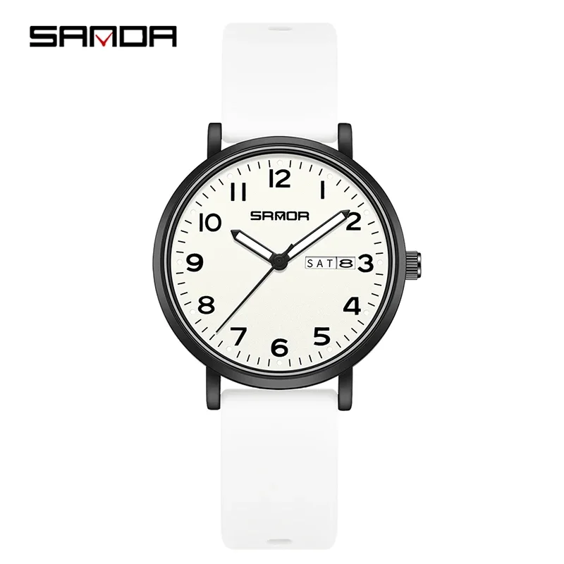 SANDA العلامة التجارية الأعلى 1143 ساعة كوارتز للط...