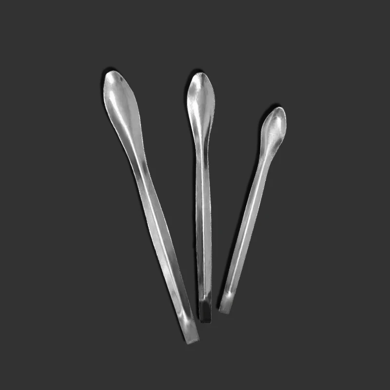 Set Da 3 Spatole E Cucchiai In Acciaio Inox Per Laboratorio – Dentali E Farmaceutici – 7 Pollici