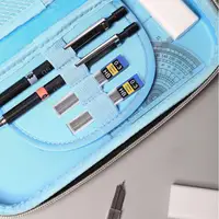 0.3/0.5/0.9mm Anti Slip Grip Handle Metal Mechanical Pencil For Art Drawing Painting Student Office School Supplies Pencil Lead 2