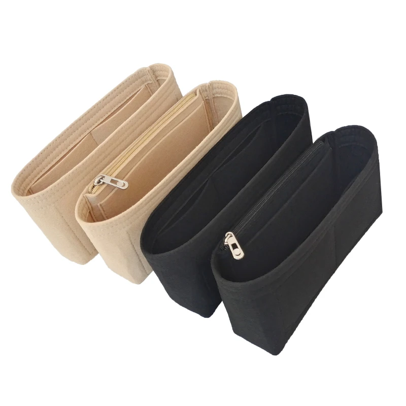  Lady D-Joy Handbag Inner Organizer Storage Bag Cube Structure Pure Color Home Storage Utili Soft Material for Everyone