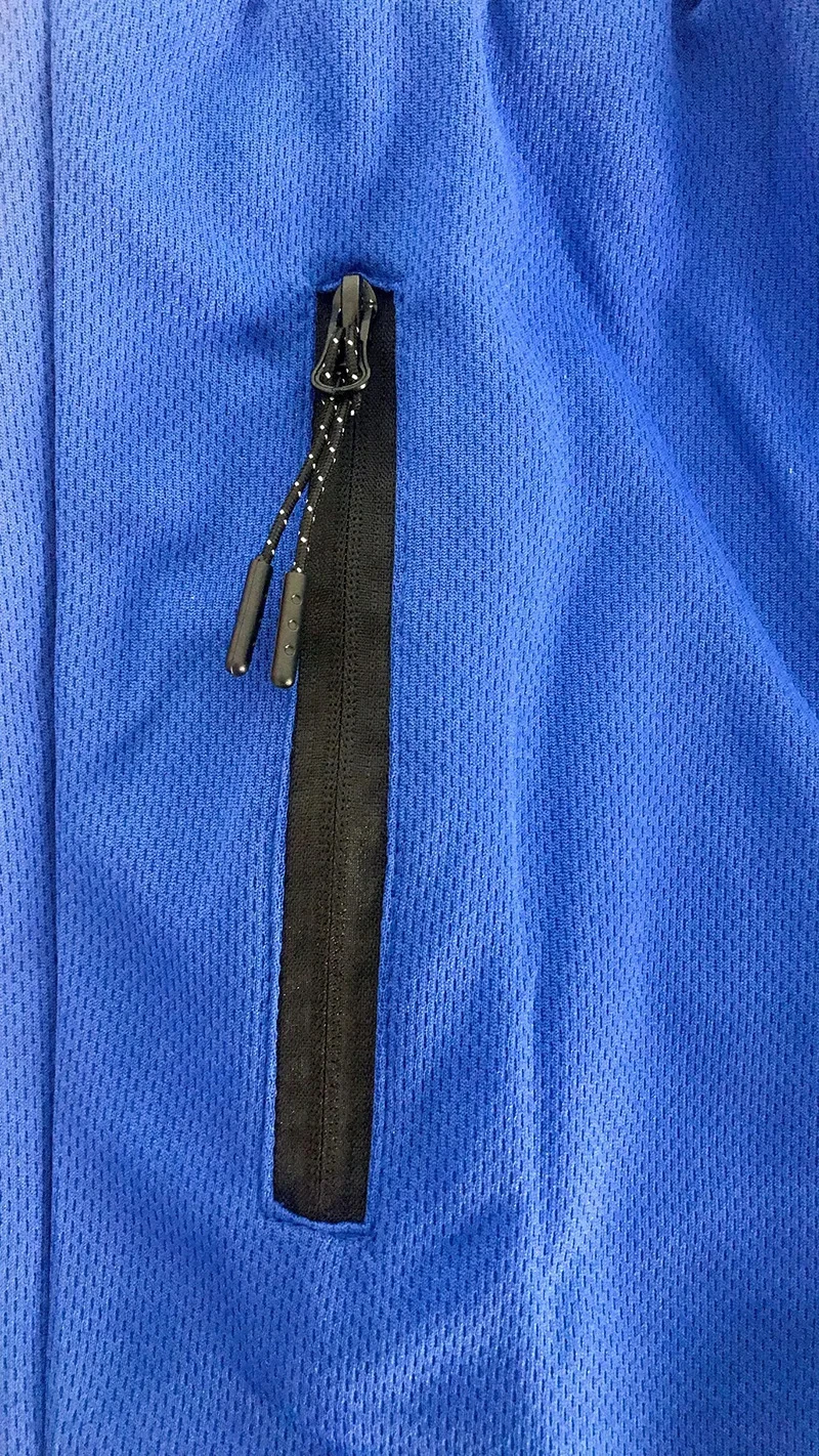New Summer Running Shorts Quick Dry Breathable Beach Shorts Double Zipper Fitness Shorts Men's Fitness Training Shorts 4