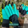 Garden Gloves with Claws Chicken Coop Cleaning for Digging Pruning Poking All in One Gardening Tool Durable Hand Protectors 1