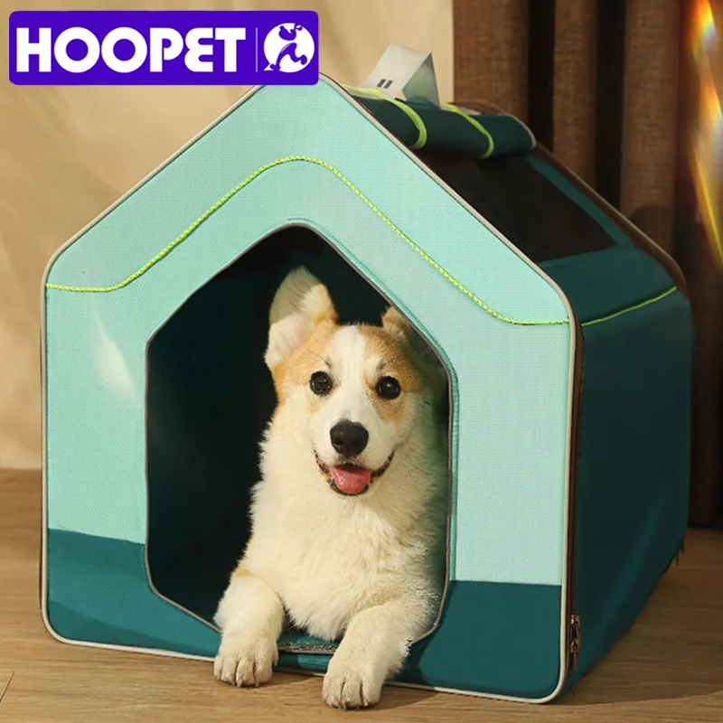 Hoopet Kennel Four Seasons Universal Car Folding Dog Cage Small Dog Dog
