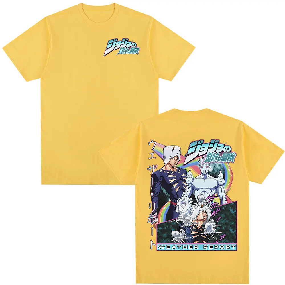 JoJo's Bizarre Adventure Graphic Tee – Unisex Fashion Casual Streetwear
