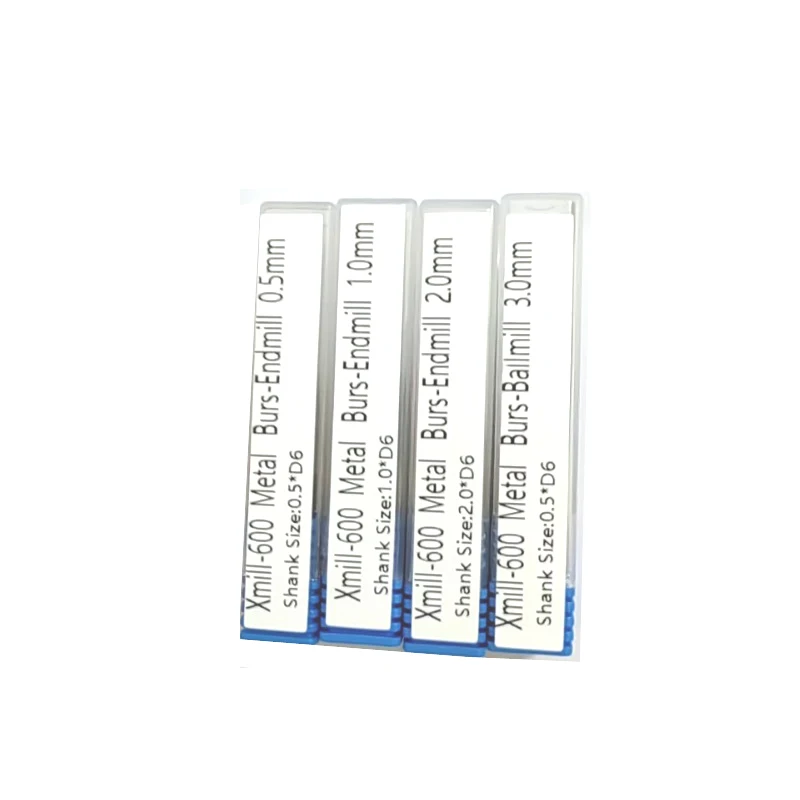 Dental Lab XTcera600 Metal Milling Cutters CADCAM Milling for Titanium Disc Cobalt Chrome Alloy Disc Shank 6MM 6