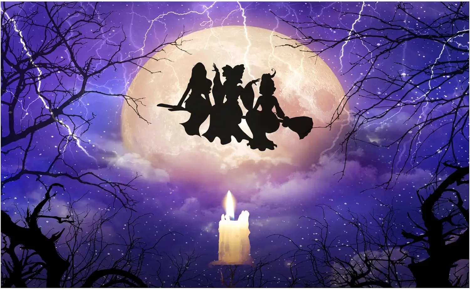 Magic Awakened Witches Backdrop 1