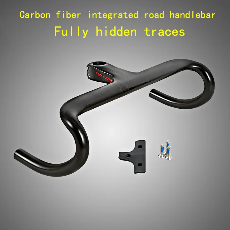 Carbonio Integrato Bici Da Strada Piegata Manubrio Guidao Carbonio Accesorios Para Bicicletas Manillar Carretera Manubri Bici Corsa Velo