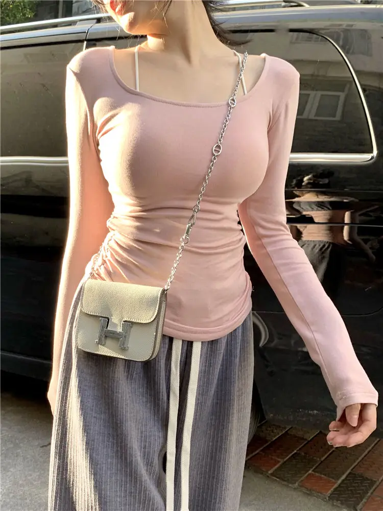 ピンク ドレープデザイン 長袖トップス tlk0070_item_411.jpg?fitin=720:720