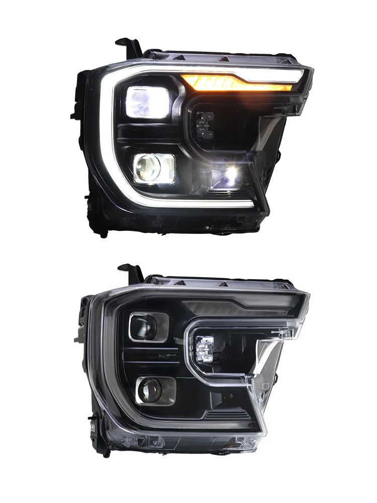 Máscara Estilo Raptor Led Ford Ranger T9 2023-2024