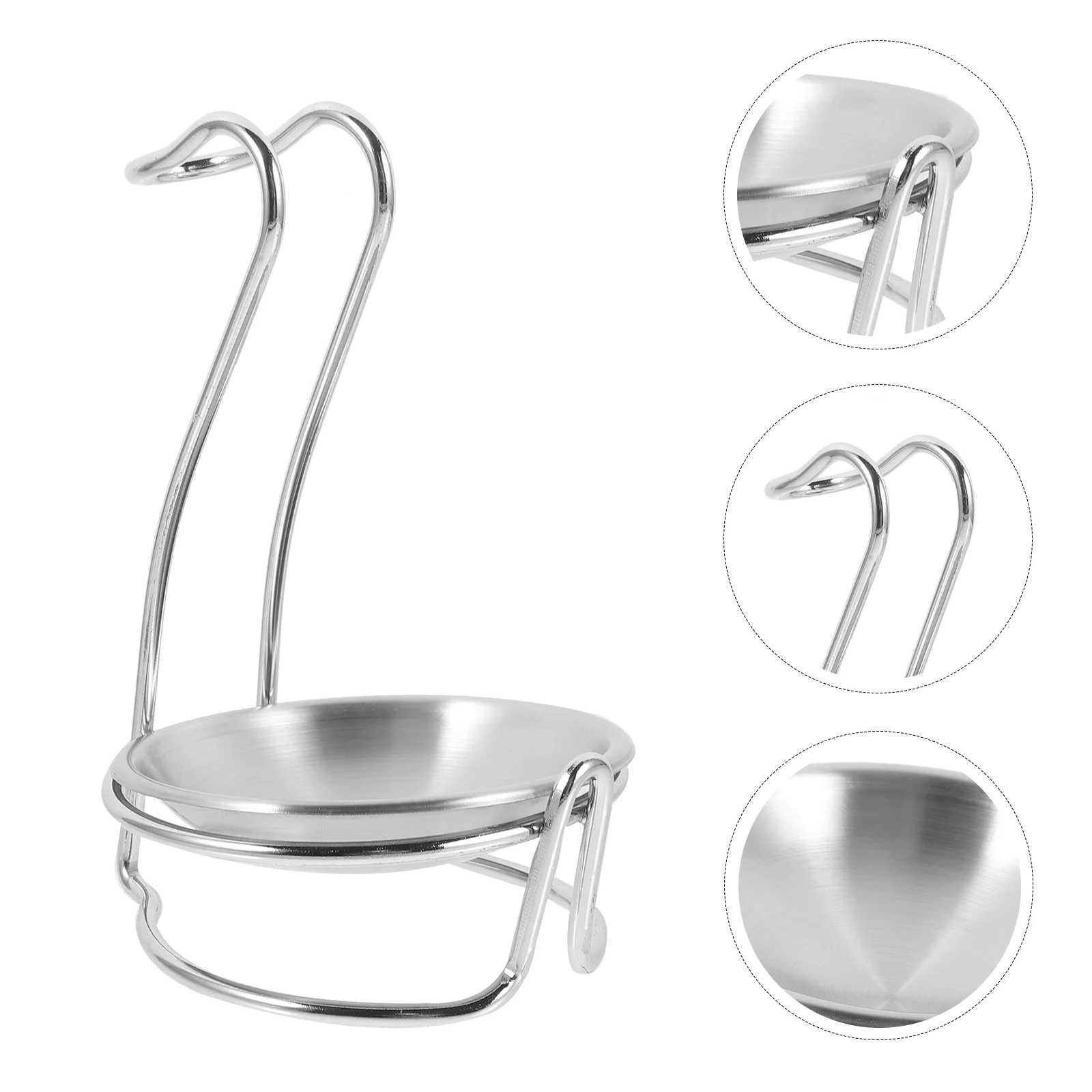 

Container Stainless Steel Spoon Rest Kitchen Appliances Scoop Holder Display Rack