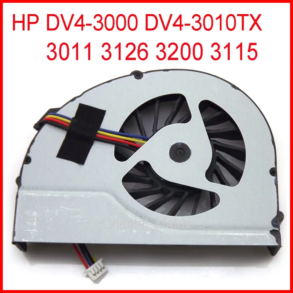

Free Shipping New AB7205HX-GC1 DC5V 0.4A For HP DV4-3000 DV4-3010TX 3200 3115 3011 3126 Laptop CPU Cooler Cooling Fan