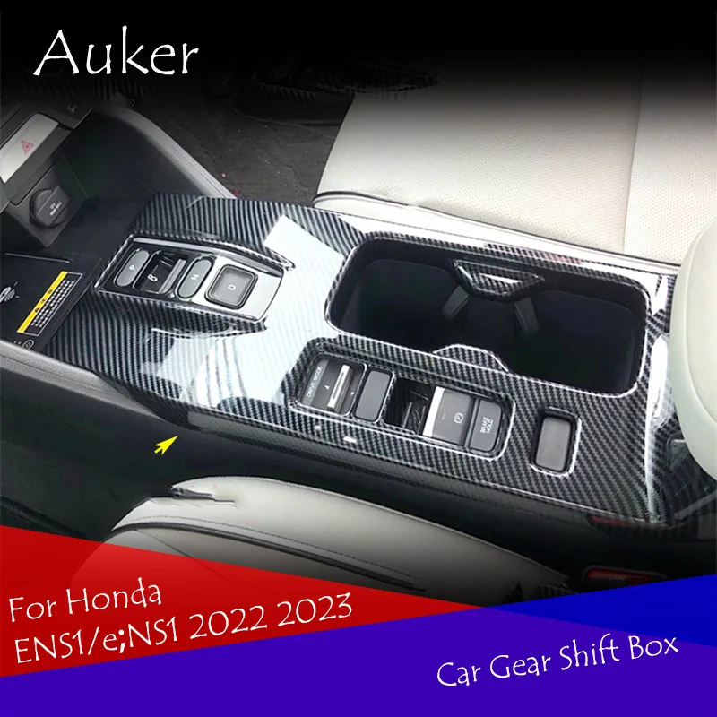 

For Honda ENS1/e:NS1 2022 2023 Car Console Gearbox Panel Trim Frame Cover Sticker Strips Garnish Decoration StylinCar