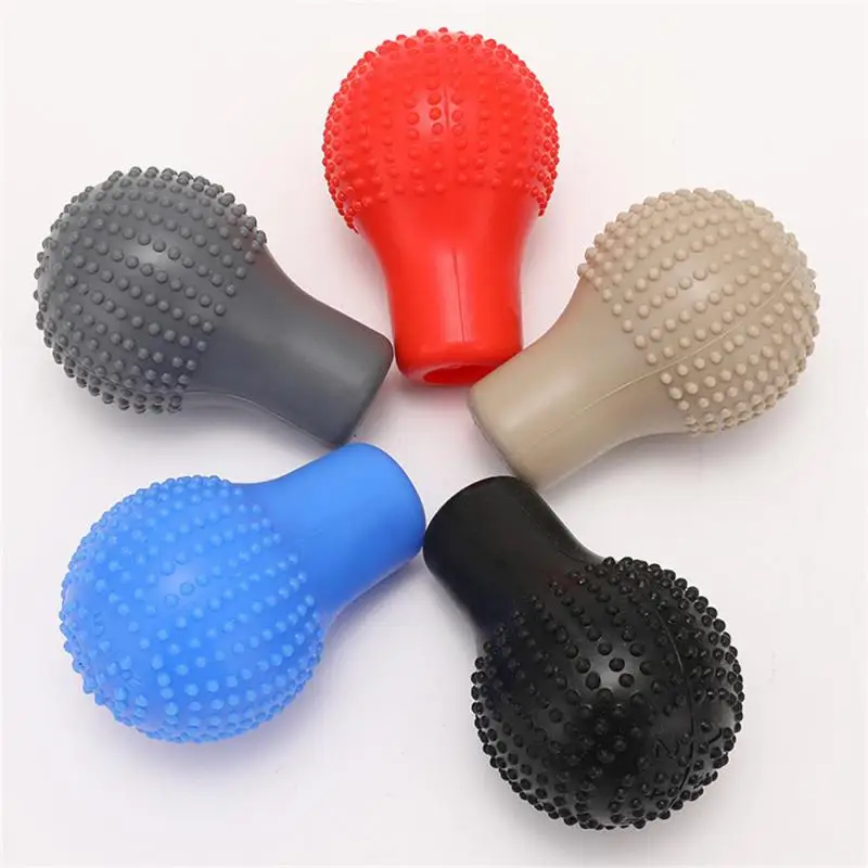 jingyuqin 5 Color Universal Gear Collars SD Antislip Soft Silicone Truck Car Gear Shifter Lever Knob Cover