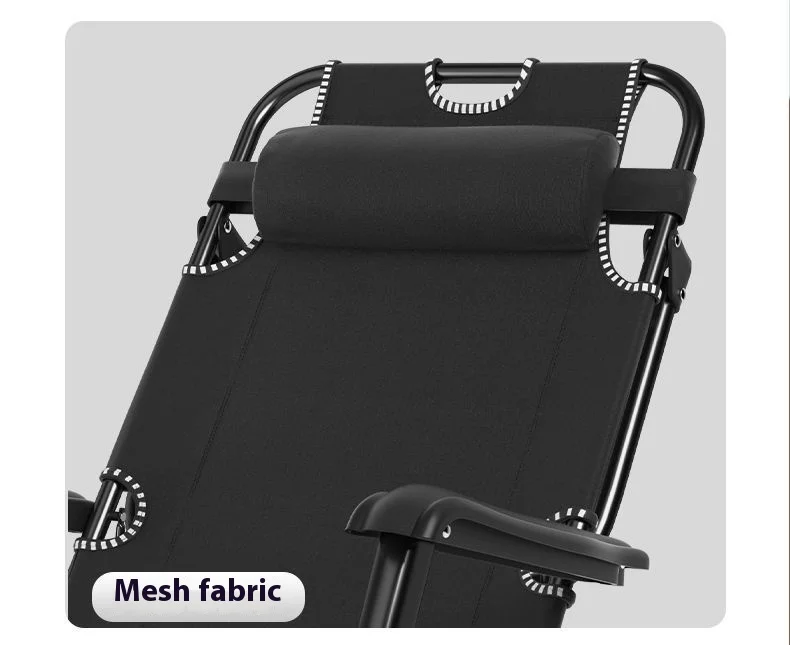 GIANXI Outdoor Recliner - Padded Folding Lounge Chair with Phone Stand