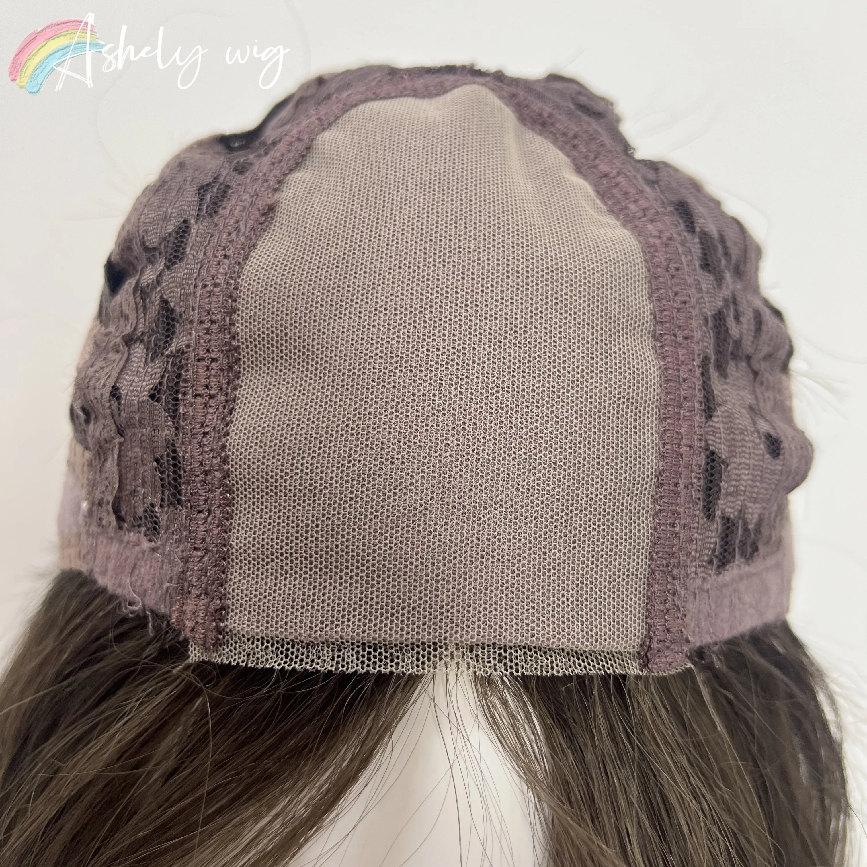 Cold Brown Wig for Women 24inch Long Straight Layer Hair Wigs High Temperature Fibers Synthetic Wigs Cosplay Natural Looking