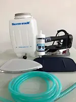 Silver Star Gravity Feed Tailor's Steam Iron 1