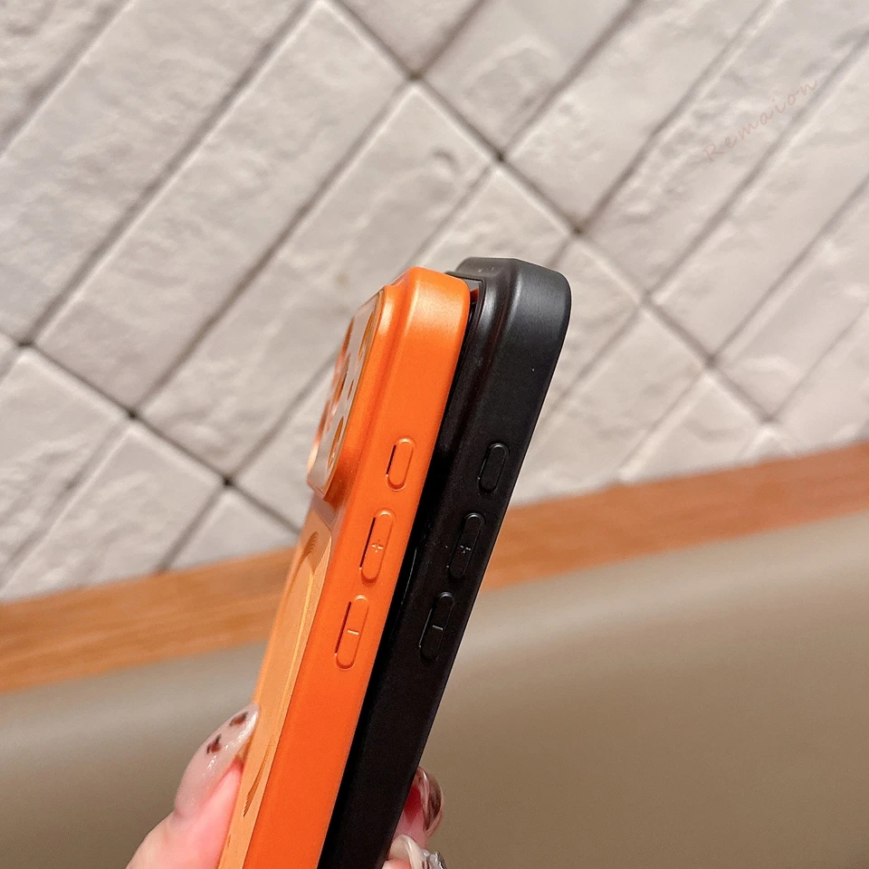 Leather Magnetic Phone Case with Magsafe and Shockproof Protection