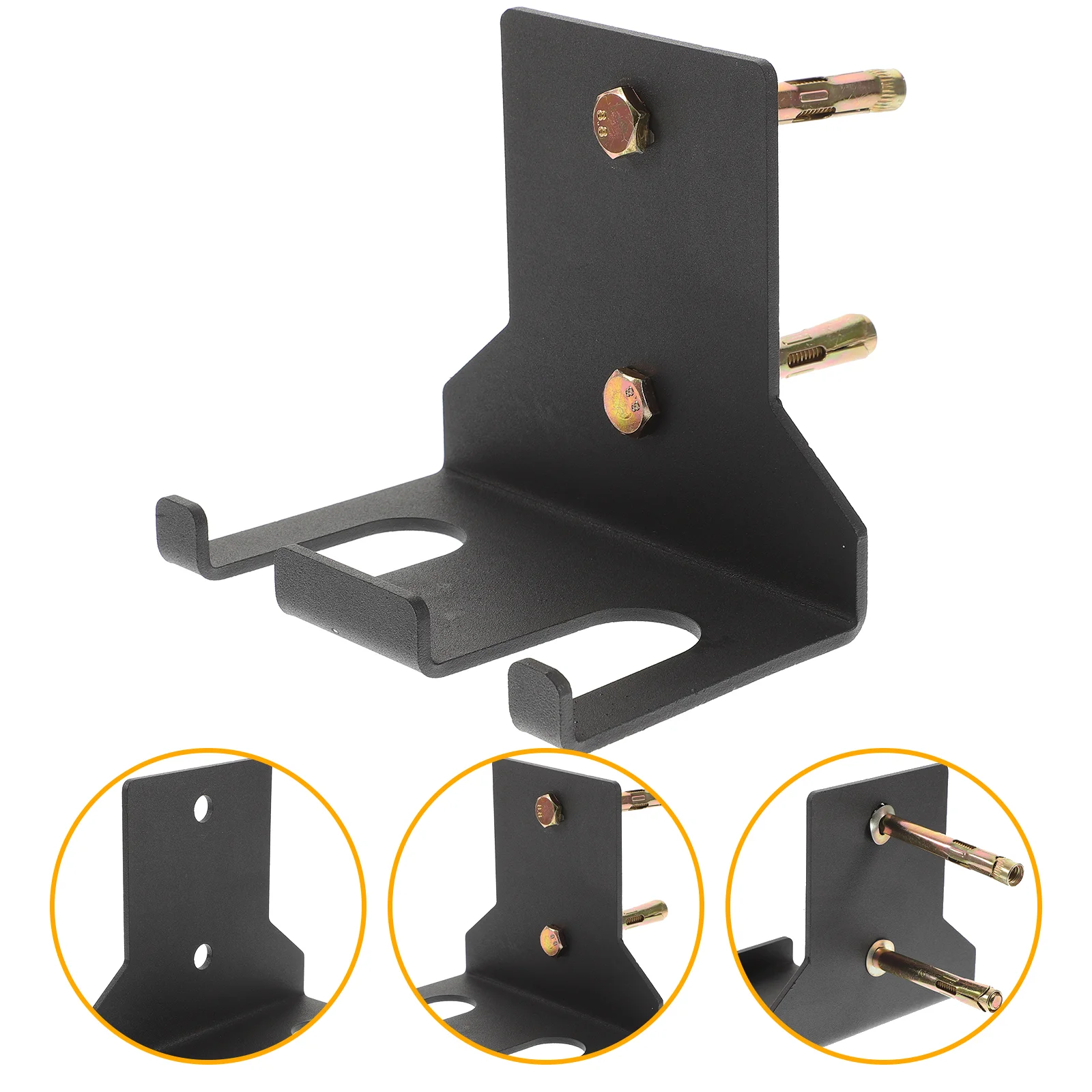 

Barbell Holder Wall-mounted Dumbbell Rod Storage Rack Dumbbell Stand with Screws for Household Gym Indoor Steel Fitness Room