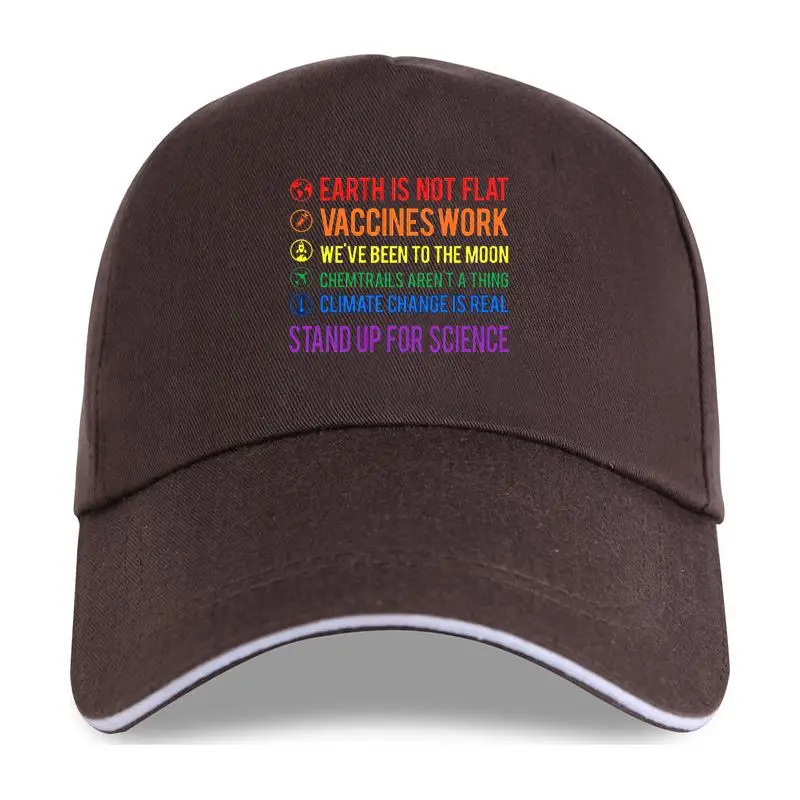 

Stand Up For Science Baseball cap Science vaccines funny politics anti trump climate change chemtrails moon landing