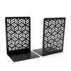 2pcs Crafted Door Book Ends Heavy Duty Bookends Book Lovers Collection Non-Slip Metal Bookends Office Home Desktop Bookends 6