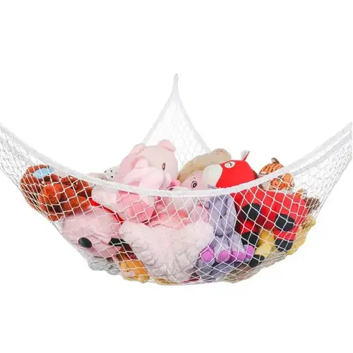 S/M/L Cute Children Bedroom Toys Hammock Net Stuffed Animals Toys Hammock Net Organize Storage Mesh Holder swing Storage Boxes - Image 2