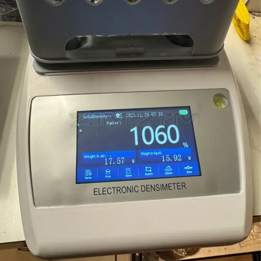 1200g 0.001g/cm3 Digital Density Meter Precious Metal Gold Automatic Soild Density Detector Tester Densitmeter 100-240V