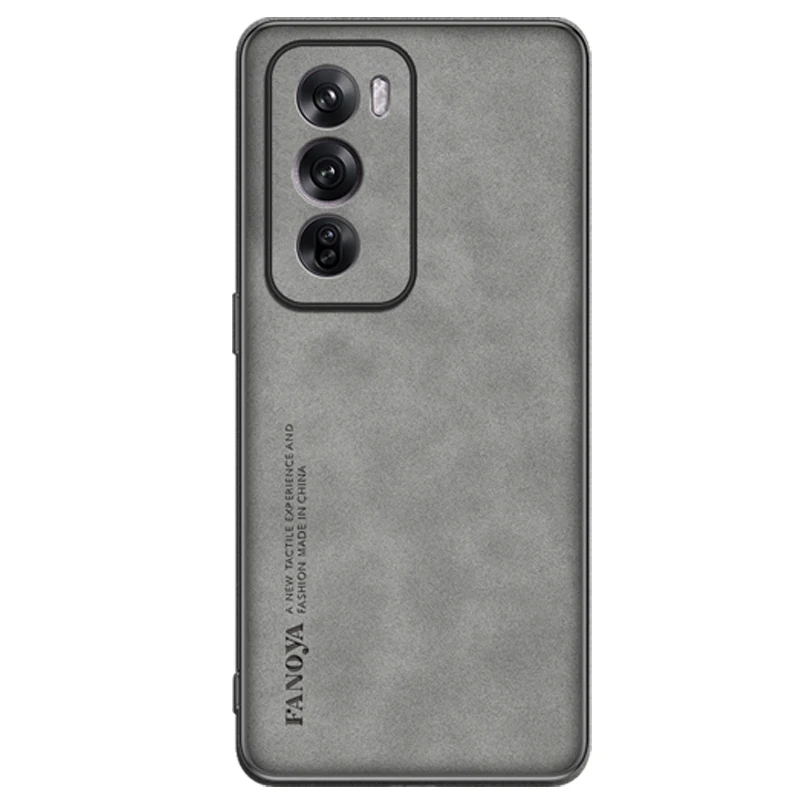 Frosted PU Leather Anti-Shock Case Cover - Matte Finish