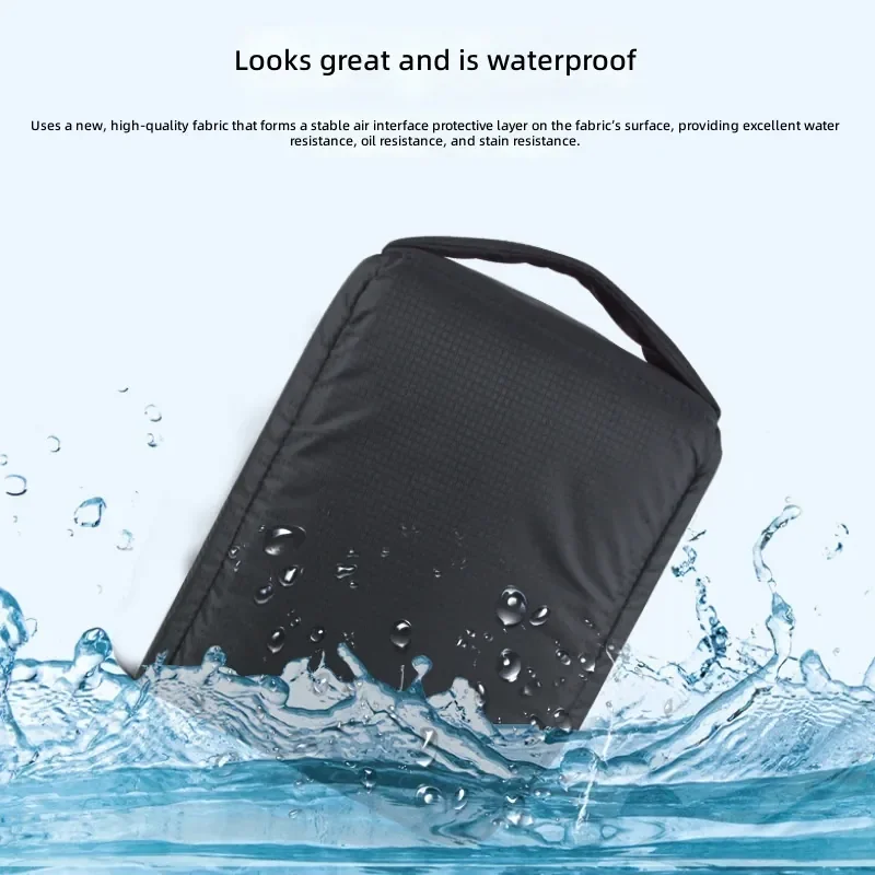 Sac antichoc pour appareil photo et objectifs, bandoulière rembourrée et poche avant zippée
