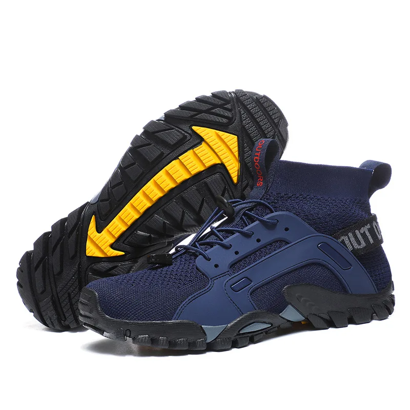 Unisex Hiking Wading Shoes Outdoor Climbing Cross-Country Fitness Shoes Anti-Slip Waterland Two-Purpose Fishing Trekking Shoes 2