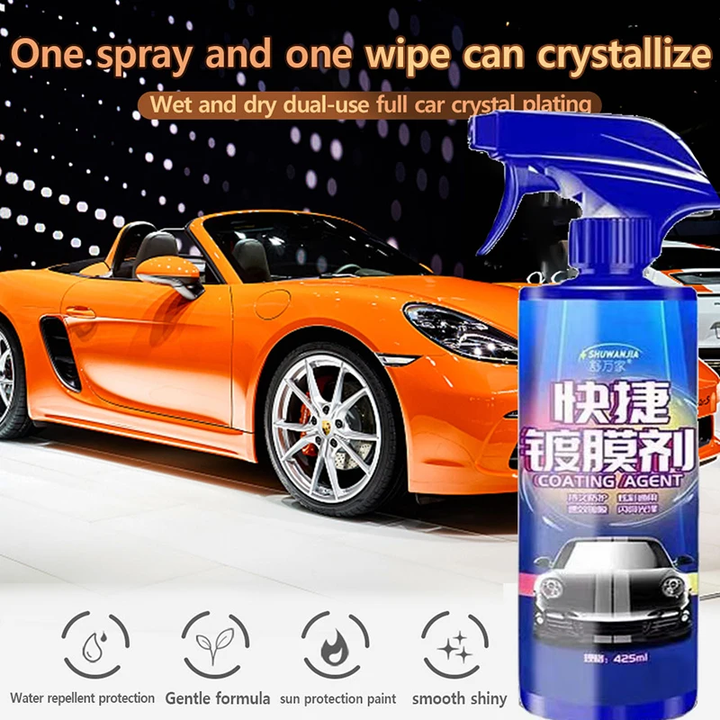 9H 3 In 1 Hybrid Solutions Ceramic Spray Coating Proprietary Nano