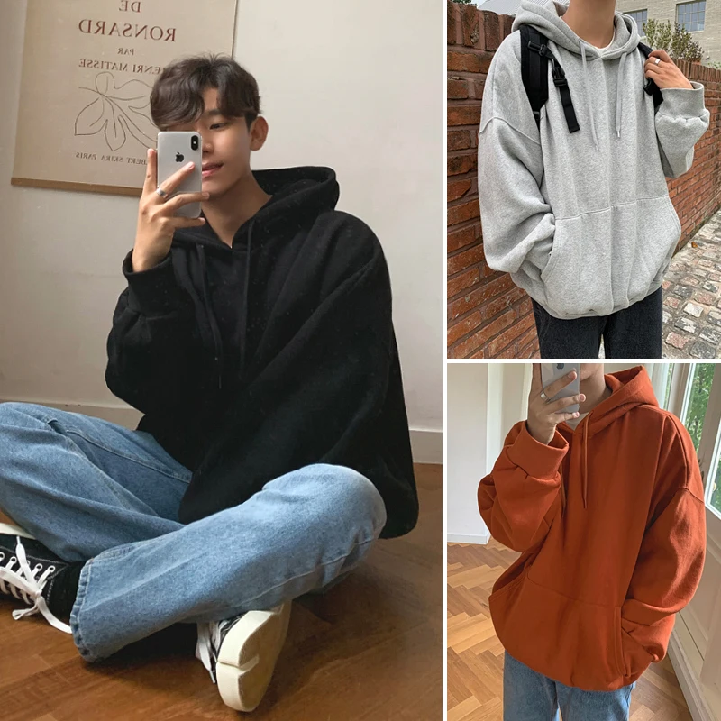 

MRCYC Hoodie Korean Version Hooded Versatile Kangaroo Bag