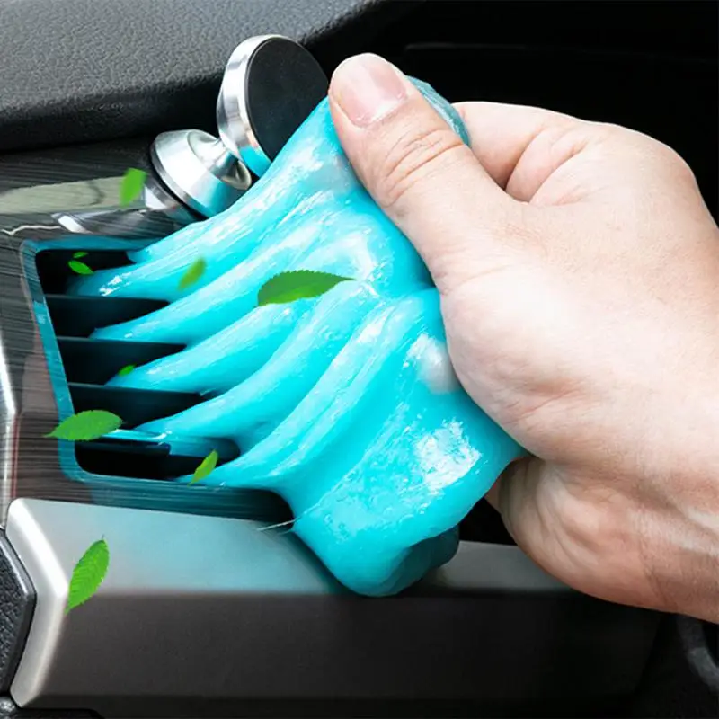 Universal Dust Removal Putty Magic Mud Gel Cleaner High Efficiency Car Interior Cleaning Gel Soft Glue For Car Vent Keyboard