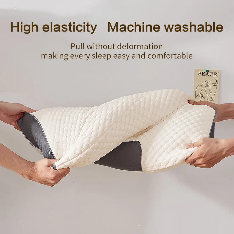 Neck Pillow Help Sleep And Protect The Neck Cervical Orthopedic Household Soybean Fiber SPA Massage Pillow For Sleeping New BEST SELLERS