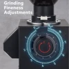 ITOP TCG64 Commercial Coffee Grinder 64mm Flat Burr 1000g Bean Hopper Time Quantification Espresso Coffee Grinding Machine 3