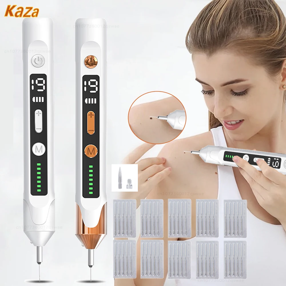 Plasma pen remover skin tag mole wart spots dark spot nevus freckle flat blemish pimples removal