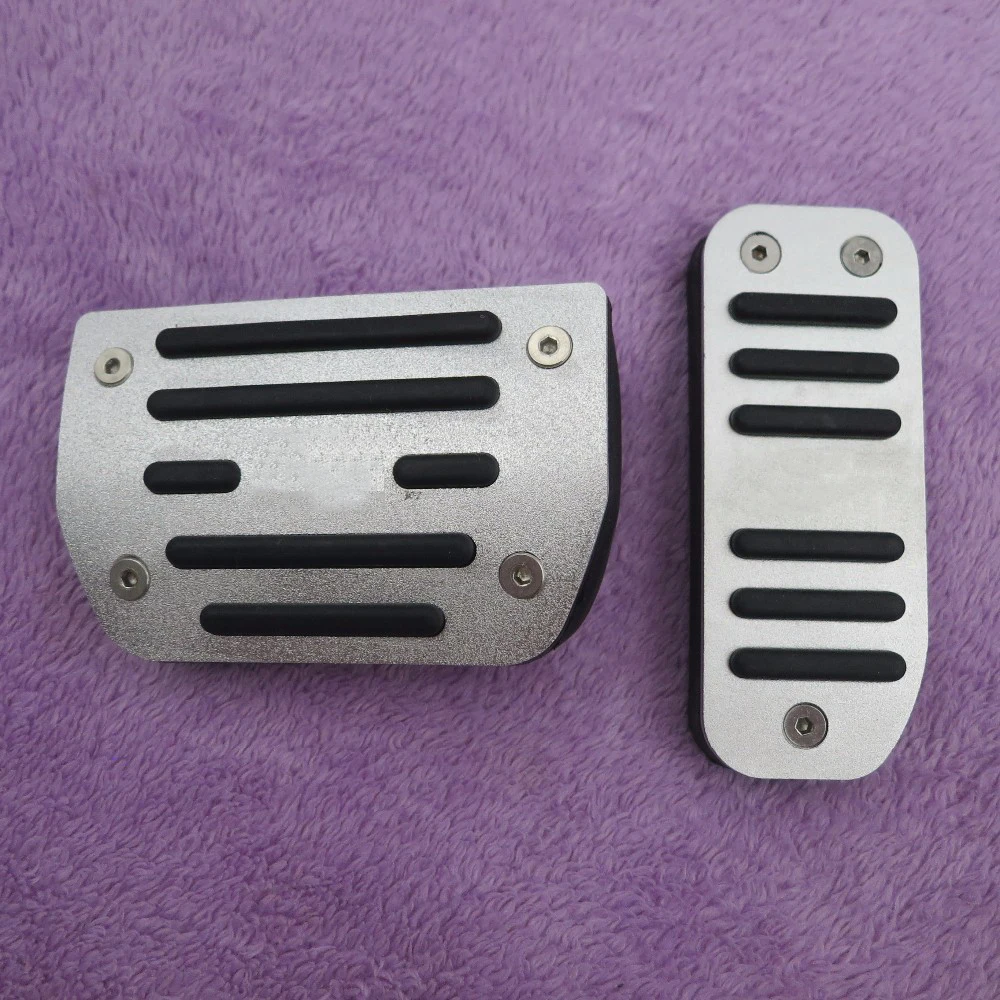 Ttcr-Ii Car Accessory Accelerator Brake Foot Rest Pedal Pads For Range Rover Evoque At Non-Slip Fuel Gas Pedal Pad Stickers