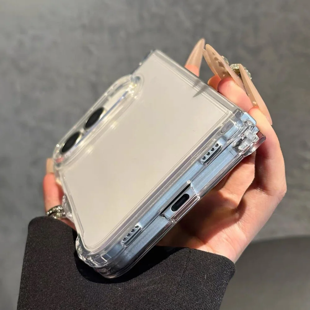 Luxury Slim Clear Silicone Phone Case - Transparent Wide Full Protection Shockproof Cover