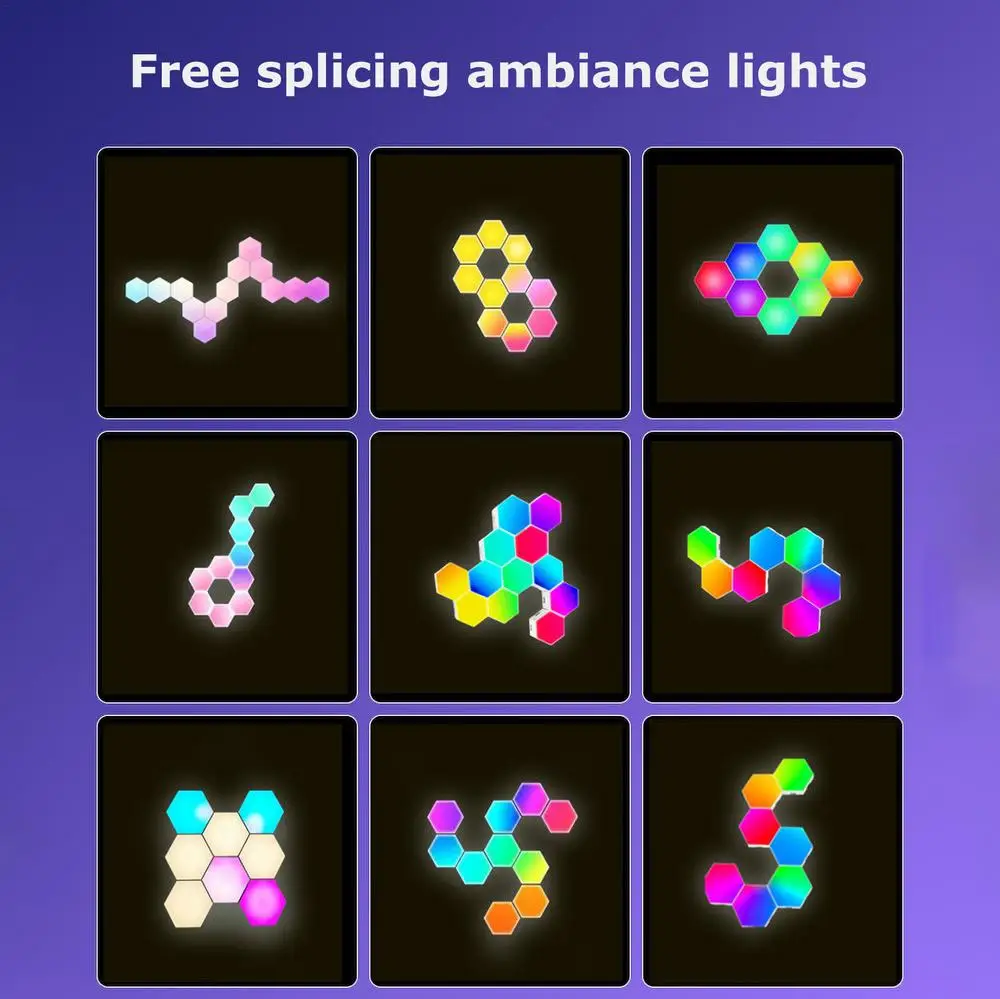 Table Lamps Game RGB Lamp Smart Ambient Portable LED Color Changing