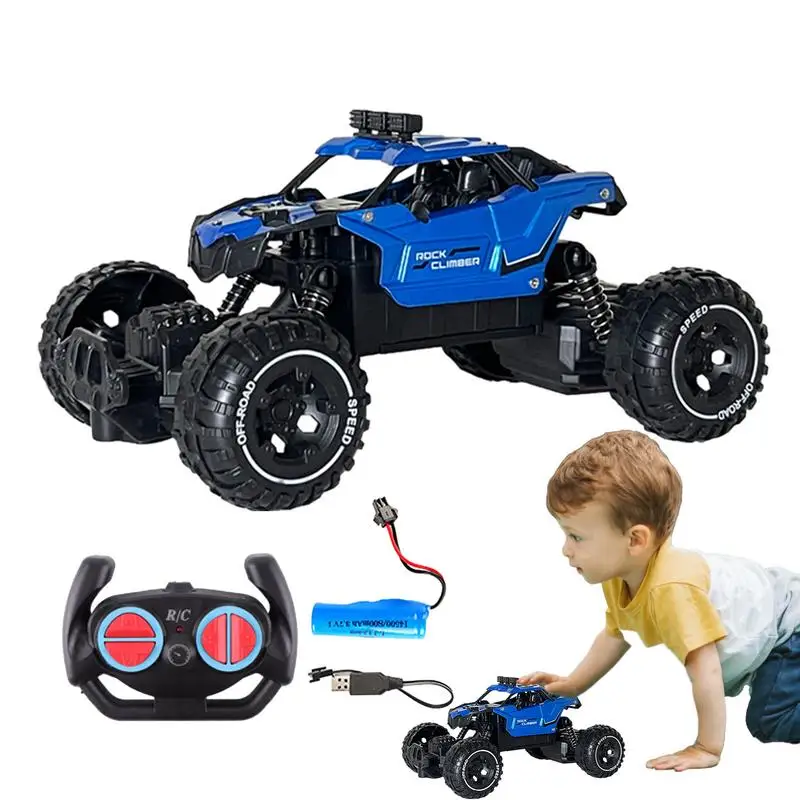 

Remote Control Car Toys 2.4Ghz Fast Racing Car Electric Vehicle with Rechargeable Battery Christmas Birthday Halloween Easter