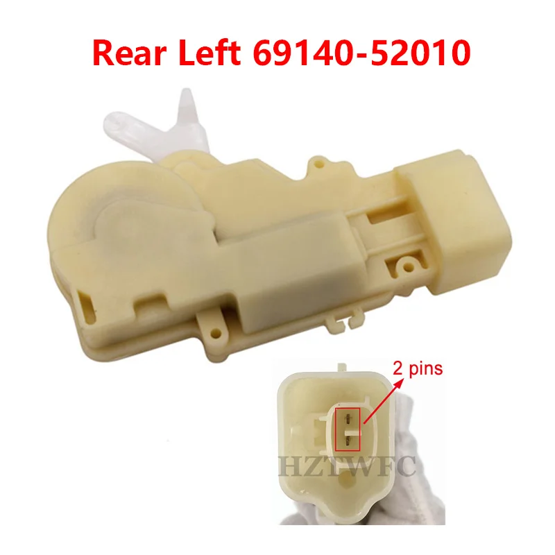 새로운 도어 잠금 액츄에이터 Lexus RX300 GS300 GS430 GS400 용 Toyota Echo Yaris Platz Vitz PRIUS Scion xB 용 전면 후면 왼쪽 오른쪽