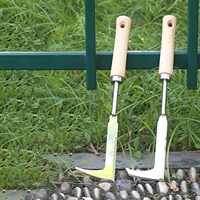 Manual Weeder Road Crack Weeder Crack Weeder Tool Hook Root Lifter Puller L Shape Gardening Weeder Sickle Mower 2