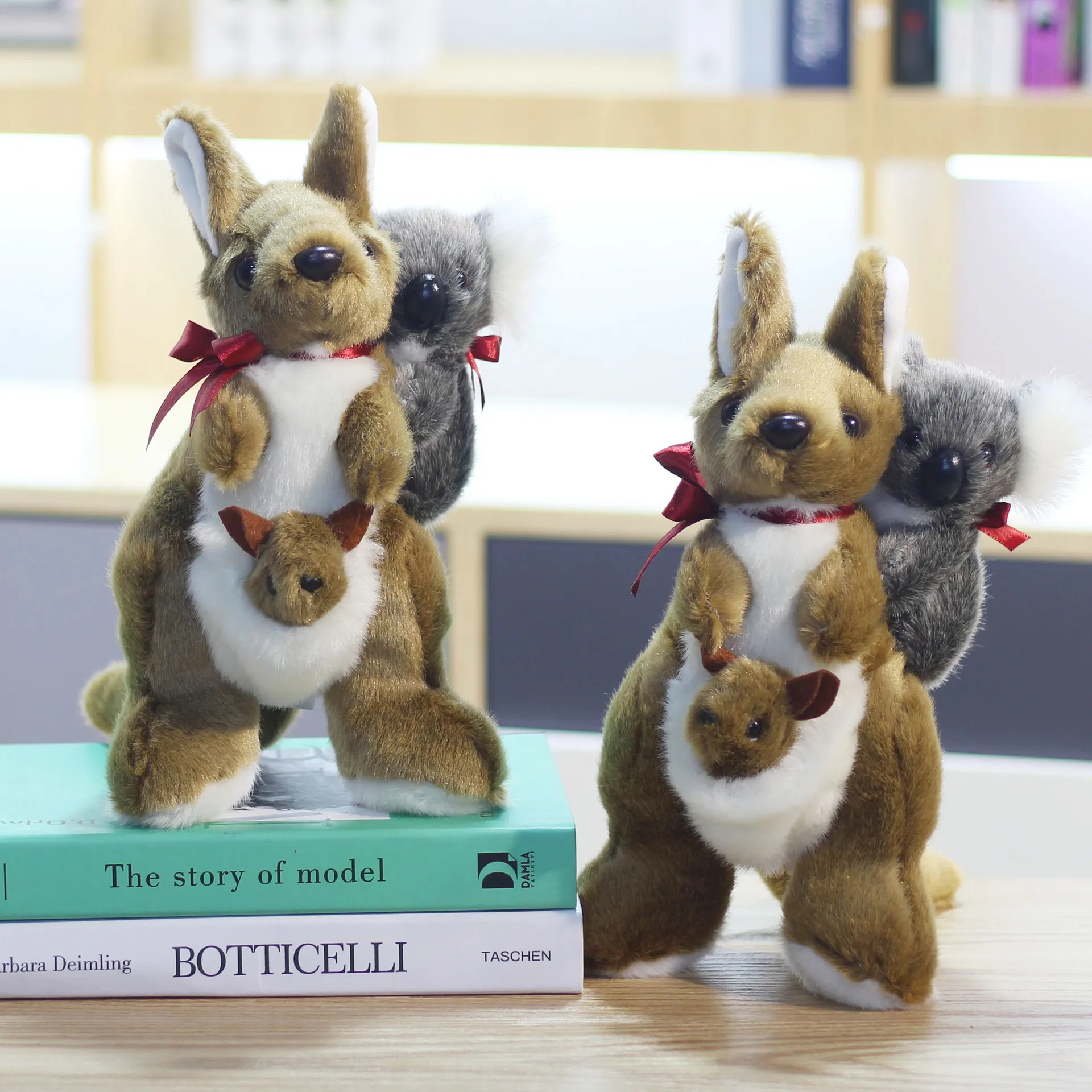 

Creative New Mother Childen Plush Toy Kangaroo Back Koala Baby Christmas Birthday Stuffed Gift
