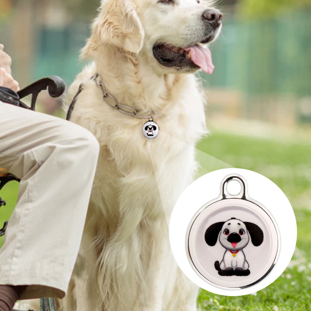 Pet Anti-Lost GPS Tracker Bluetooth-compatible Locator Finder Waterproof Tracking Device for Dogs Cats