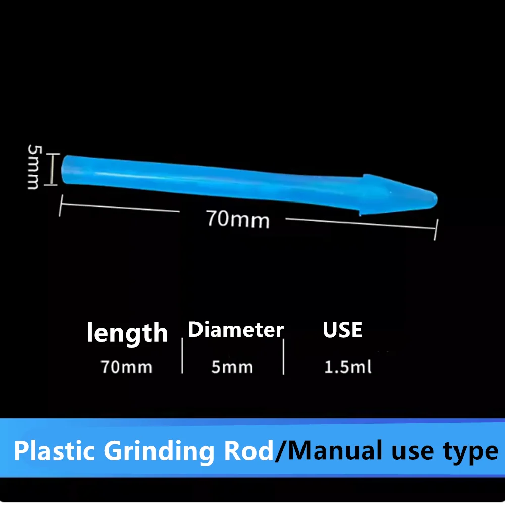 100pcs/lot Lab Manual/machine Plastic Grinding Rod of 1.5ml Centrifuge Tube Used for Grinding Organization
