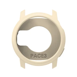 Silicone Protective Watch Case - Soft, Colorful TPU Cover - Coros Pace 2 (Beige)