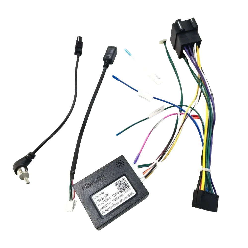 Faisceau CANBUS FT1.2 Pour Fiat 500L, Doblo, Panda, Punto, Bravo Et Autres Modèles | Compatible Autoradio Android