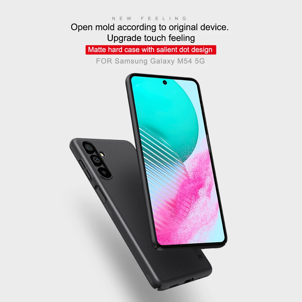 

Для Samsung Galaxy M54 5G Case NILLKIN Frosted Shield Hard Back Cover Protective Shell For Samsung Galaxy M54 5G Phone Cases